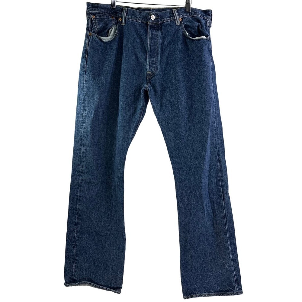 LEVIS Men's VTG 90s LEVI STRAUSS & Co 501 Denim Medium Wash Blue Jeans W40 L32